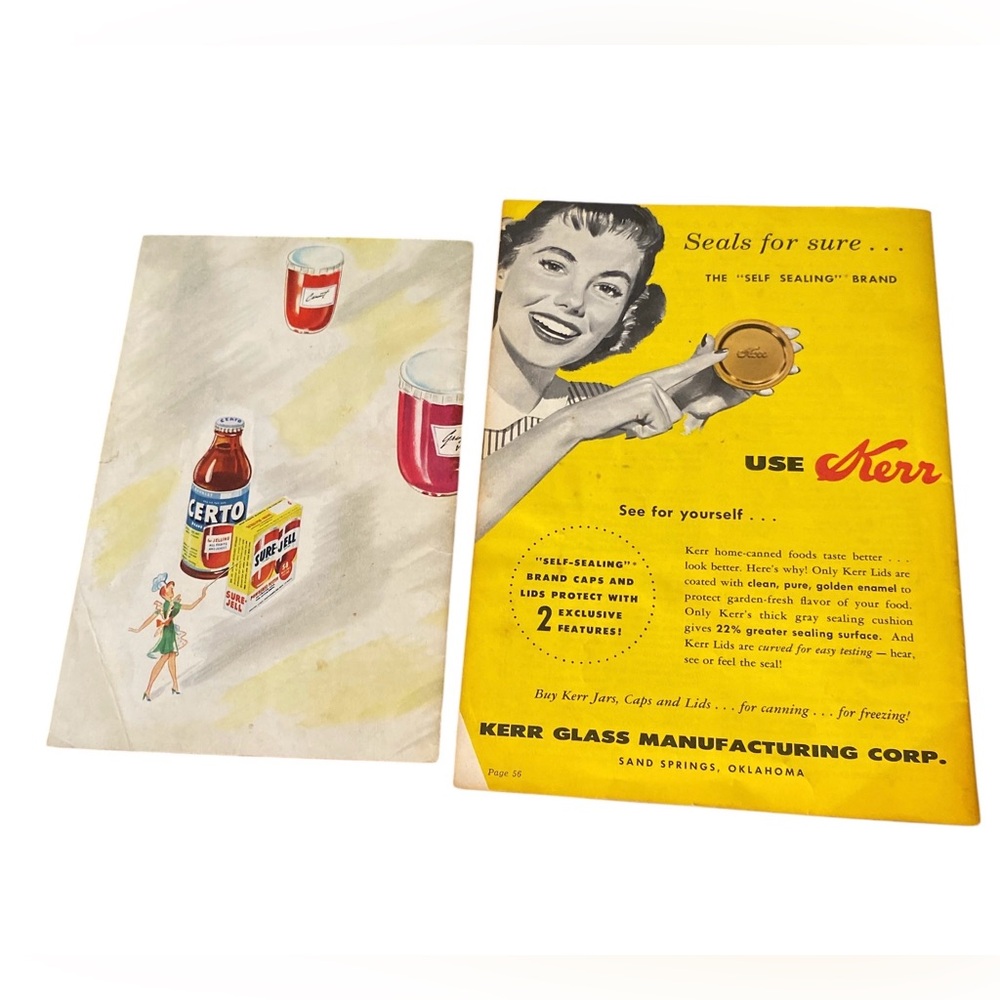 Vintage Canning & Jelly Recipe Booklets 1940s-50s - Picture 2 of 4